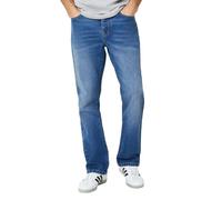 Burton Mid Wash Bootcut Jeans 34S Dark Blue