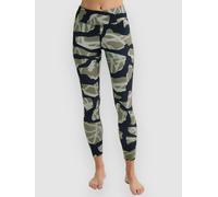 Burton Midweight Base Layer Leggings Greenish Grey Women - M