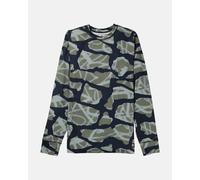 Burton Midweight Crew Long Sleeve Base Layer Green,Black S Man