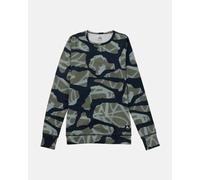 Burton Midweight Crewneck Long Sleeve Base Layer Top Greenish Grey Women - L