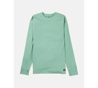 Burton Midweight Crewneck Long Sleeve Base Layer Top Turquoise Green - L
