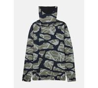 Burton Midweight Long Neck Long Sleeve Base Layer Green,Black S Man