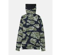 Burton Midweight Long Neck Long Sleeve Base Layer Top Khaki Green Women - XS