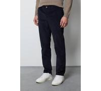 Burton Navy Corduroy Stretch Slim Fit Trousers navy