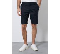 Burton Navy Cotton Linen Shorts navy