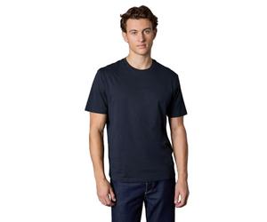 Burton Navy Plain Crew Neck Tee, M, Navy
