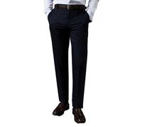 Burton Men's Navy Slim Fit Smart Trousers | Size: 34S