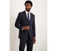 Burton Mens Suit Jacket Navy Tailored Fit Business Formal Wedding Smart