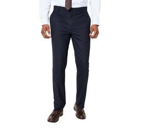 Burton Navy Tailored Fit Smart Trousers