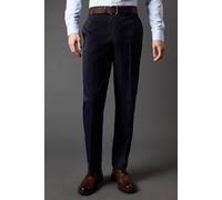 Burton Navy Twill Stretch Tailored Fit Smart Trousers navy 30R