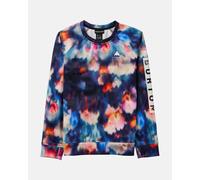 Burton Oak Crewneck Fleece Sweatshirt Blue Floral Women - M