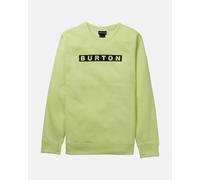 Burton Oak Crewneck Sweatshirt Acid Yellow - S