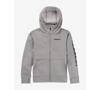 Burton Oak Full Zip Sweatshirt Grey 18 Years Kids