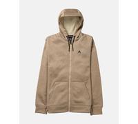 Burton Oak Full Zip Hoodie Light Brown - L
