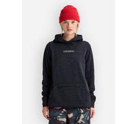 Burton Oak Long Hoodie true black heather XS