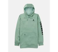 Burton Oak Long Pullover Hoodie Green Women - L