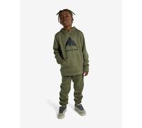 Burton Oak Pullover Hoodie Forest Green Kids - M