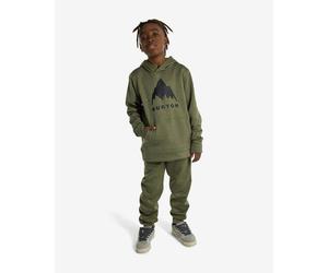 Burton Oak Pullover Hoodie Forest Green Kids - S