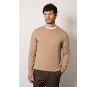 Burton Oatmeal Cotton Rich Crew Neck Jumper oatmeal