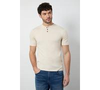 Burton Off White Grandad Neck T-Shirt off white S