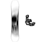 Burton - Pack Snowboard Custom X - 150 + Supermatic Carbon Black - Snowboard