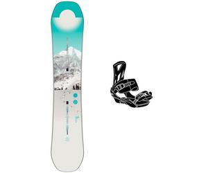 Burton - Pack Snowboard Feelgood Fv First Tracks - 152 + Freestyle - Snowboard