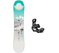 Burton - Pack Snowboard Feelgood Smalls - 135 + Cadet Mini - Snowboard