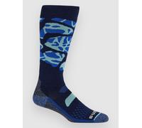 Burton Performance Midweight Tech Socks jake blue camo ML