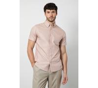 Burton Men's Pink Short Sleeve Oxford Shirt | Size: 2XL Burton Pink 2XL