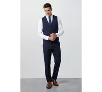 Burton Men's Plus & Tall Navy Essential Suit Waistcoat | Size: 4XL Burton Navy 4XL