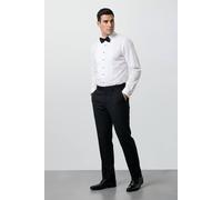 Burton Men's Plus & Tall White Pleat Front Dress Shirt | Size: 16.5 TL Burton White 16.5 TL
