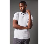 Burton Polo Shirt Mens Grey Regular Fit Short Sleeve Versatile Casual