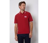 Burton Red England Chest Badge Polo Shirt red