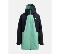 Burton Reserve 2L Hooded Jacket Green Black Women - XL