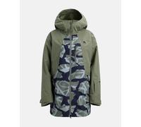 Burton Reserve 2L Hooded Jacket Khaki Green Women - L
