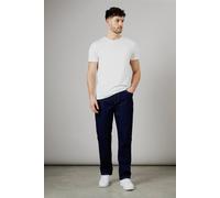 Burton Rinse Wash Stretch Straight Fit Jeans In Dark Blue