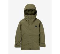 Burton Skimmer Hooded Jacket Forest Green Kids - M