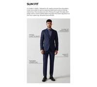 Burton Slim Fit Fine Twill Waistcoat In Green green