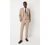 Burton Slim Fit Neutral End On End Suit Trouser neutral 40R