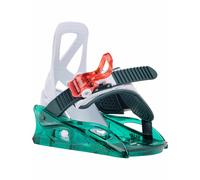 Burton - Snowboard Bindings - Mini Grom Green/Multi - Kid Size S - White White S
