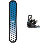Burton - Snowboard bindings - Snowboard set Smalls Blue 2024 Blue L