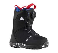 Burton - Snowboard Boots - Grom Boa Black for Men - Kid Size 34 34