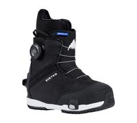 Burton - Snowboard Boots - Kid Grom Step On Black - Kid Size 12 UK Black 12 UK