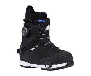Burton - Snowboard Boots - Kid Grom Step On Black - Kid Size 30.5 Black 30.5