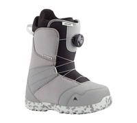 Burton - Snowboard Boots - Zipline Boa Gray/Neo-Mint 2021 - Kid Size 38 - Grey Grey