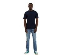 Burton Stone Wash Skinny Jeans with Button Fly, 2 Side & Back Pockets - Blue 32R