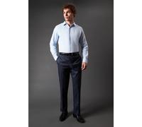 Burton Tonic Blue Stretch Tailored Fit Smart Trousers blue 30R