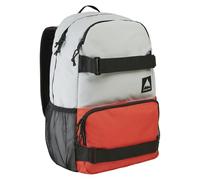 Burton Treble Yell 21L Backpack, Gray Cloud/Fiesta Red