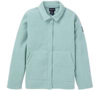 BURTON W Cinder Snap-up Fleece - Women - Green / Beige - size M- model 2025 M