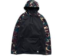 Burton - Waterproof fleece with hood - M Crown Weatherproof Pullover Fleece Seersucker True Black for Men in Recycled Polyester - Size L Black L